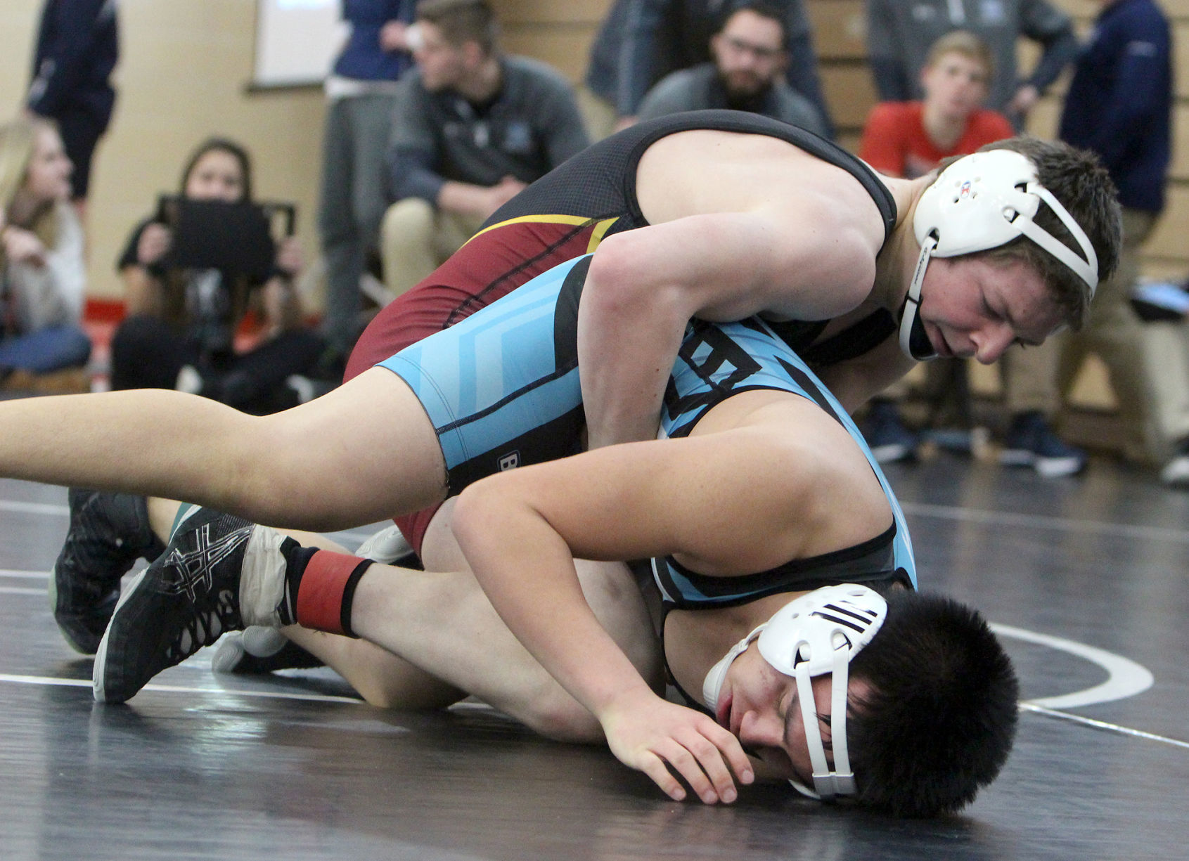 Division 1 wrestling regional at Chippewa Falls 2-9-19